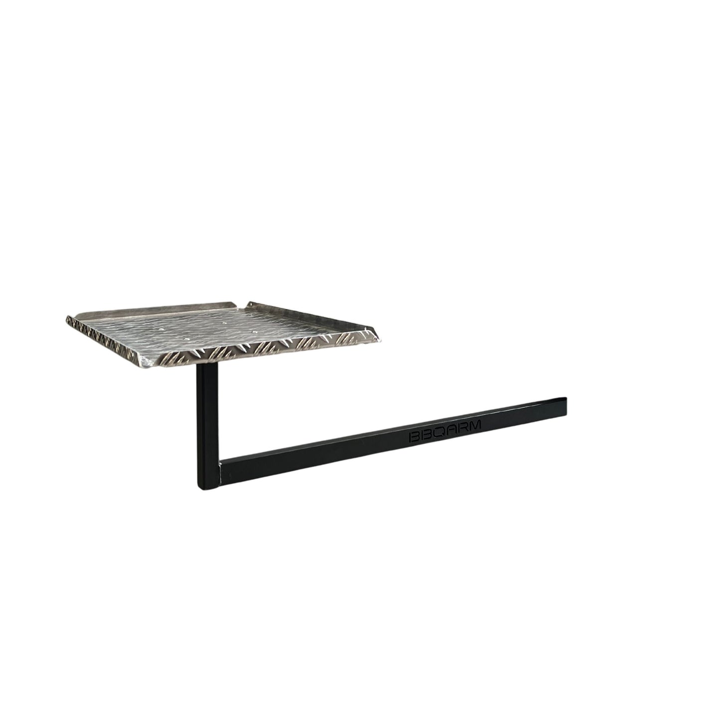 BBQARM KIT Large 700mm x 500mm Black Powdercoated for Under Chassis Mounting