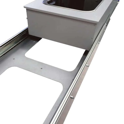 Kitchen Pro Sliding Combi Unit Cooktop and Sink