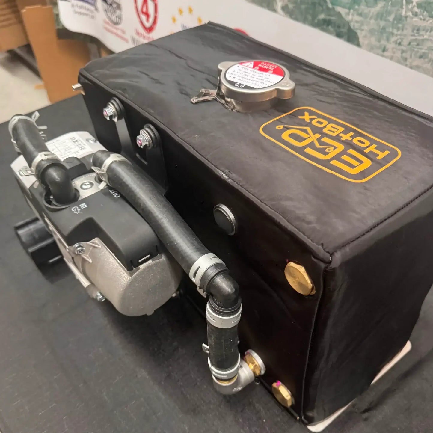 ECP Autoterm 5kw HotBox HeatPak Hydronic Water and Air Heating 240v