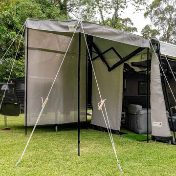 Xtend Outdoors Porch Side Reversible Shade Wall