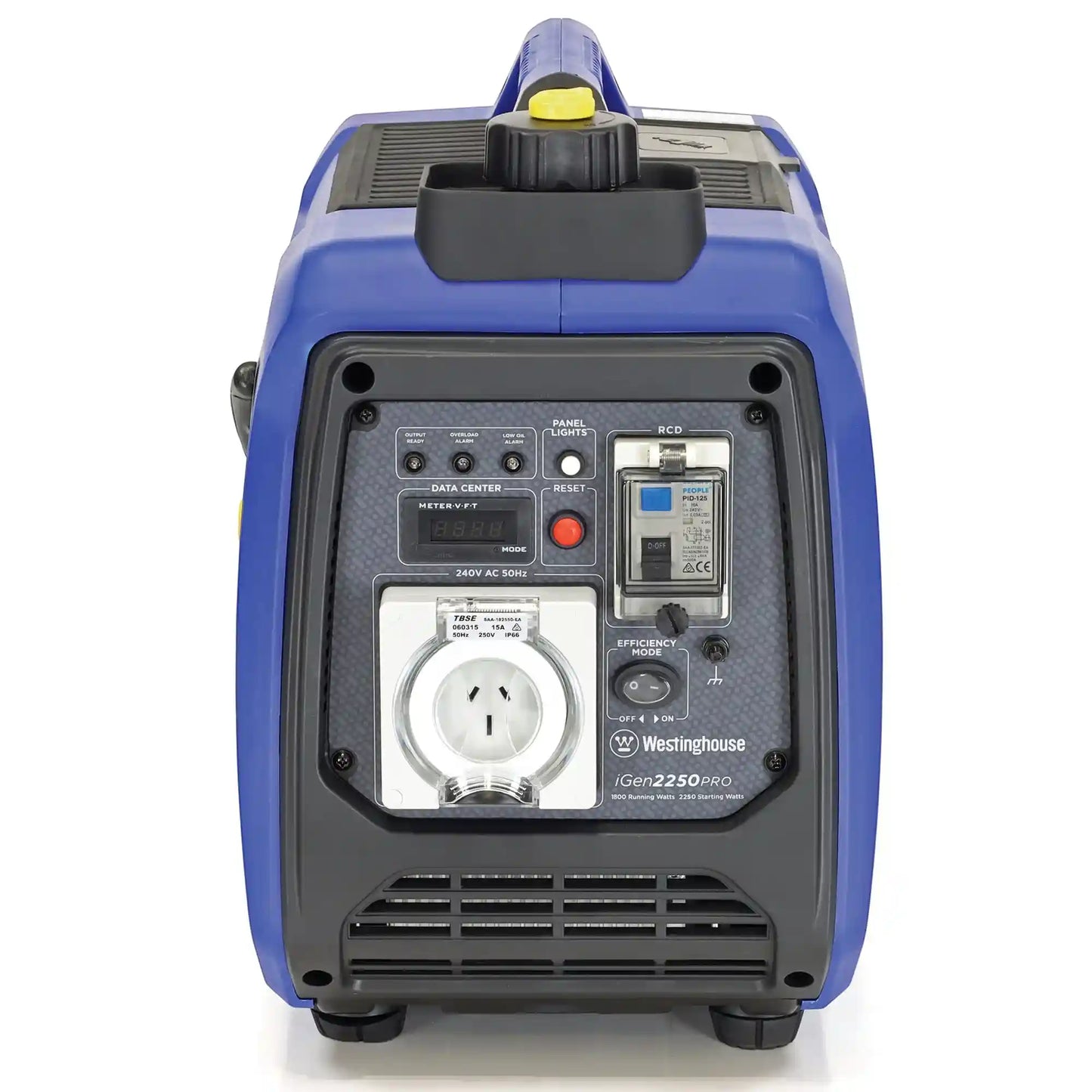 Westinghouse iGen2250PRO Inverter Generator for 2250 Starting Watts / 1800 Running Watts