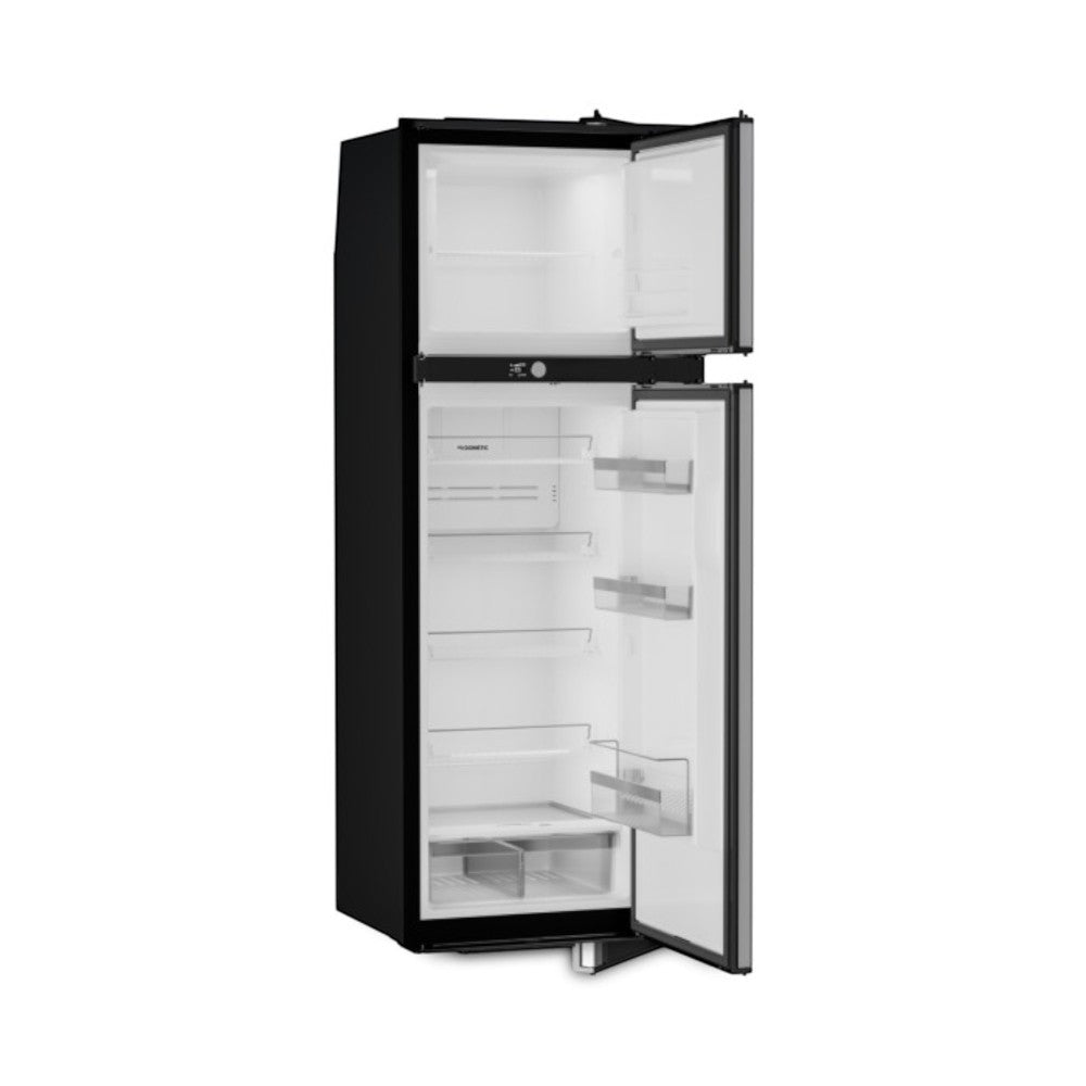 Dometic RUA8508X 3-Way Fridge - 216L - Double Hinge - Black Handles