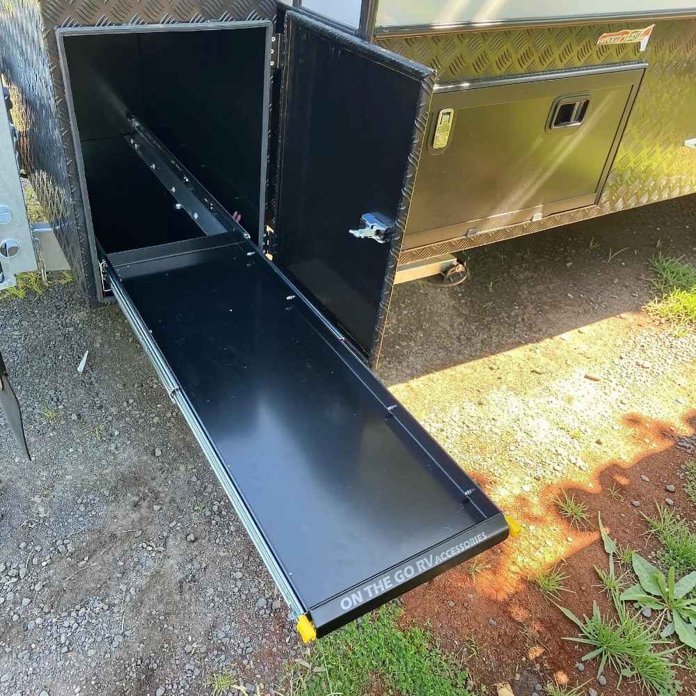 On The Go RV Drawer Slide 400mm x 1000mm max 125kg