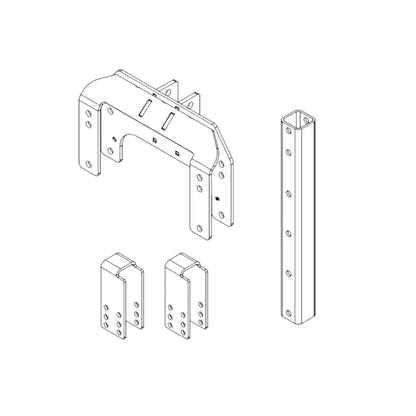 Gripsport Short Bolt On Mount Kit (Incl Saddles)