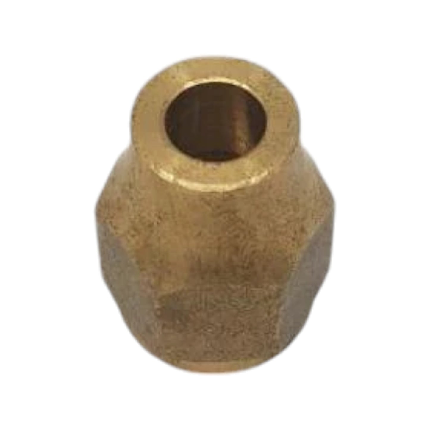 Brass Gas fitting 1-2"Reducing Flare Nut for 3-8" Copper Pipe 01-.621
