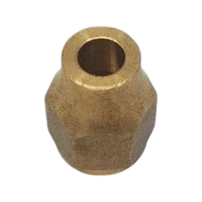 Brass Gas fitting 1-2"Reducing Flare Nut for 3-8" Copper Pipe 01-.621