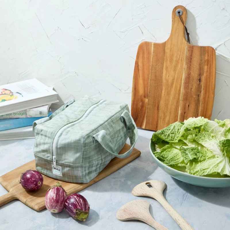 Produce Pod - Reusable Veggie Bag for Fridge - Gum Leaf
