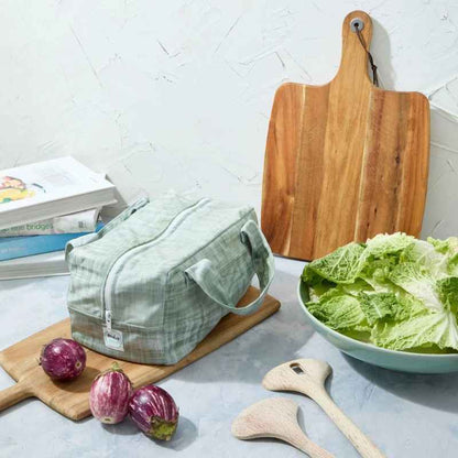 Produce Pod - Reusable Veggie Bag for Fridge - Gum Leaf