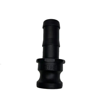 POLY CAMLOCK E Male Connector to Hose Barb - 25mm.