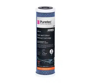 Caravan RV Moulded Carbon Catridge 10inch 1UM Silver
