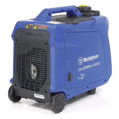 Westinghouse iGen3750PRO Inverter Generator with Electric Start and Remote for 3750 Starting Watts / 3000 Running Watts