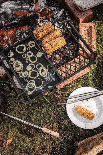 Campfire Small Camp Grill Plate & Hotplate