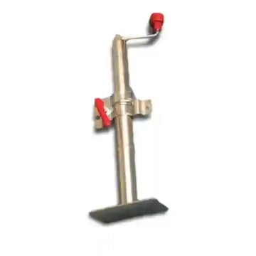Alko Adjustable Jockey Stand with Flat Foot and Clamp - Everything Caravans