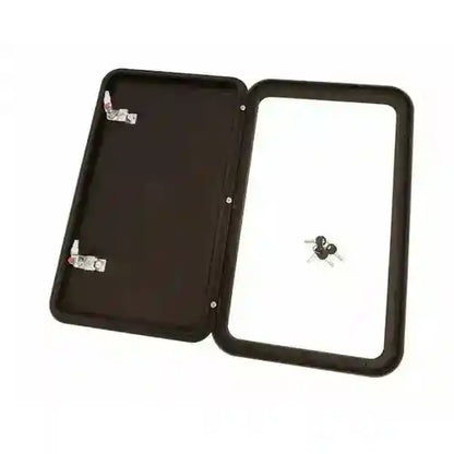 Coast Access Door 9 950 x 415mm Black RV Hatch