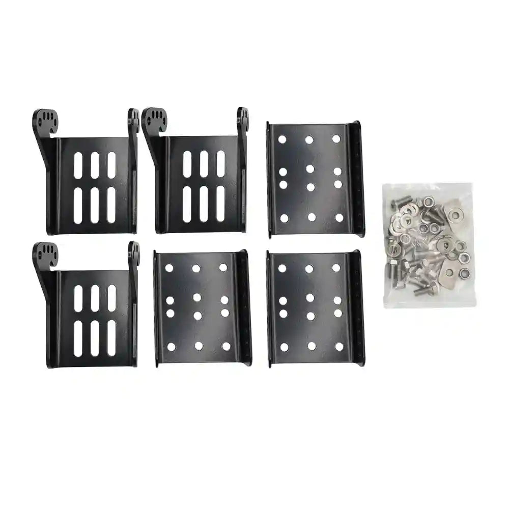 RacksBrax HD Adjustable Brackets - Short Triple