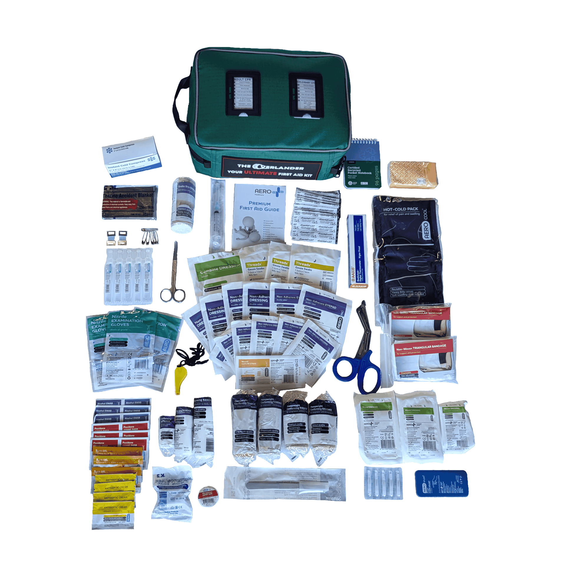 SafetyDave First Aid Overlander Bag - Complete Kit - Everything Caravans