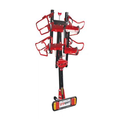 Gripsport Versa 2.4 Folding Short Hitch 4 Bike Vertical Rack