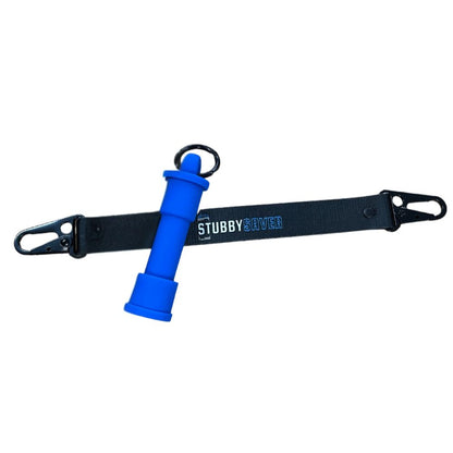 StubbySaver Carry Handle Kit 4 Pack Blue Convenient Transport for Beer Packs