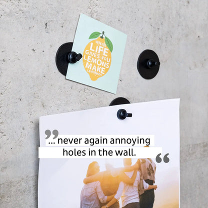 Magnetic Pins FLEX incl. Pads BLACK By Silwy