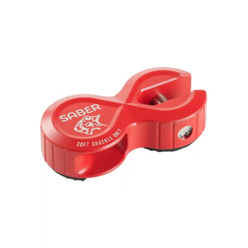 Saber 7075 Alloy Winch Shackle Pro - Cerakote Red