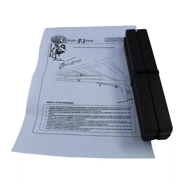 Eezi-Awn Roof Rack Mounting Kit for Roof Tent - Black Friday Sale - Everything Caravans