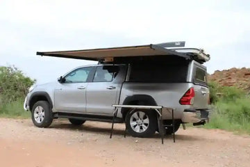 Eezi-Awn Swift Awning Freestanding Grey - Black Friday Sale - Everything Caravans