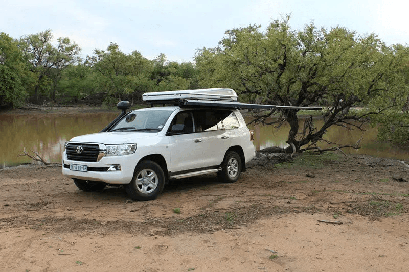 Eezi-Awn Swift Awning Freestanding Grey - Black Friday Sale - Everything Caravans