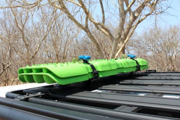 Eezi-Awn Universal Trax Mounts including Ratchet Straps - Black Friday Sale - Everything Caravans