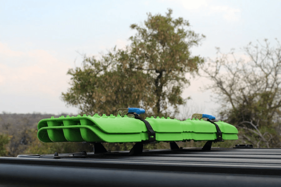 Eezi-Awn Universal Trax Mounts including Ratchet Straps - Black Friday Sale - Everything Caravans