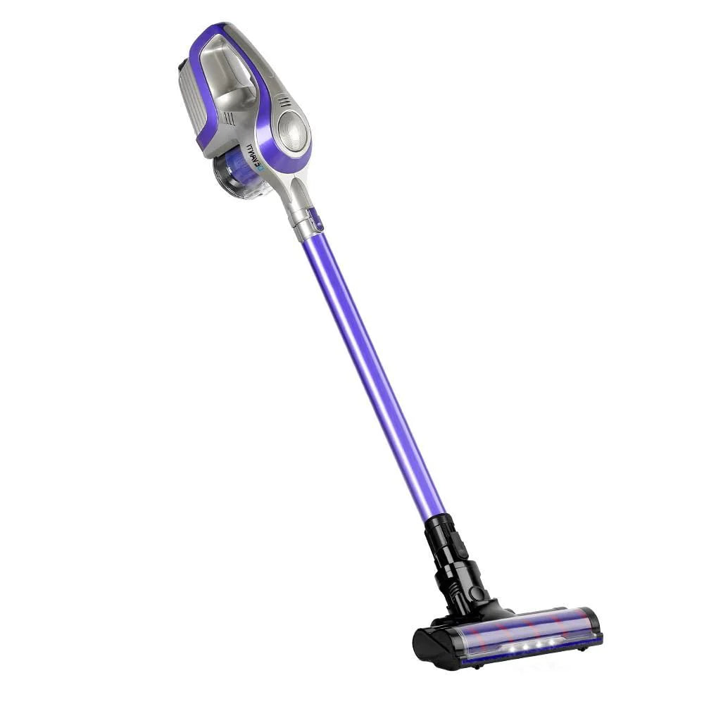 Cordless 150w Handstick Vacuum Cleaner Purple and Grey