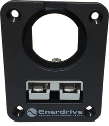Enerdrive 50A Anderson Panel Mount Plug Holder and 1 Socket Hole - Everything Caravans
