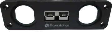 Enerdrive 50A Anderson Panel Mount Plug Holder and 2 Socket Hole - Everything Caravans
