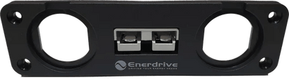Enerdrive 50A Anderson Panel Mount Plug Holder and 2 Socket Hole - Everything Caravans