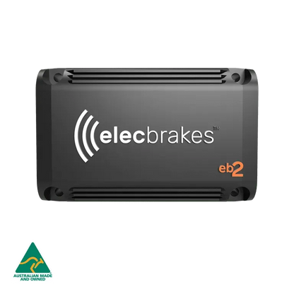 Elecbrakes EB2 Portable Electric Brake Controller for Caravan Plug n Play with Sway Control
