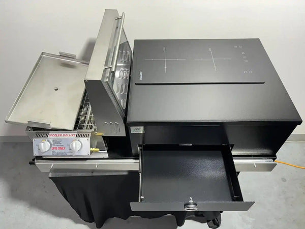 Slide Out Induction Cooktop 600mm Kit to fit onto Draw Slide - Everything Caravans