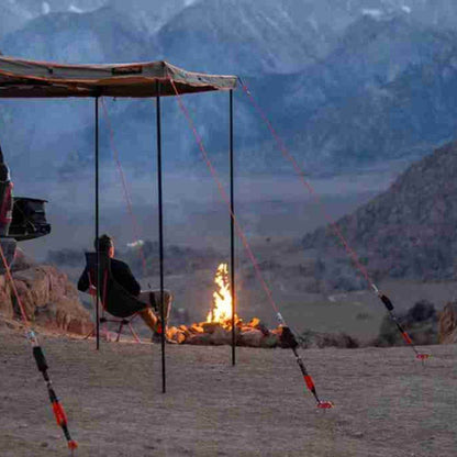 Tiegear STEADFAST Guy Rope Secure Hold UV Stable Fast Setup for Caravans & Tents