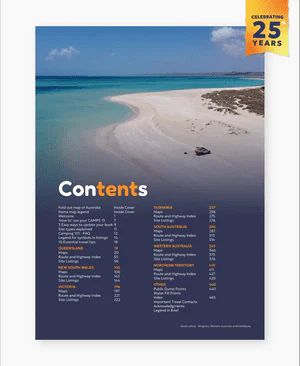 Hema Camps 13 Standard Edition (A4 Size) guide for campers and caravanners