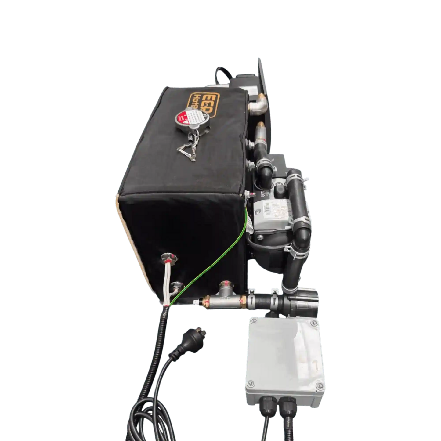 ECP Autoterm 5kw HotBox Hydronic Water Heater with 1200w 240v Comfort Controller