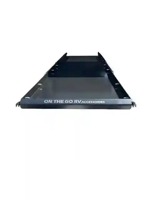 430mm wide Tunnel Boot Draw Slide x 700mm Long with tie down points - Everything Caravans