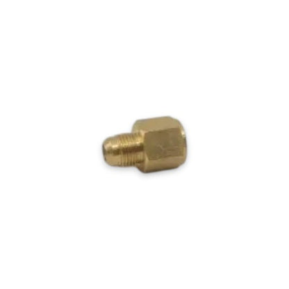 Brass Gas fitting 3/8 Male Flare to 1/2 Female Flare Adaptor