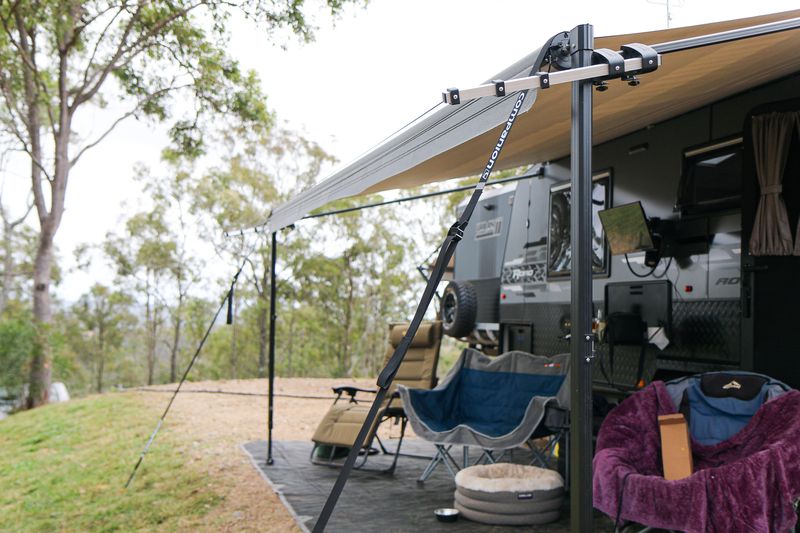 Companion Caravan Awning Clothesline