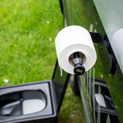 Silwy Magnetic toilet roll holder incl. metal strip