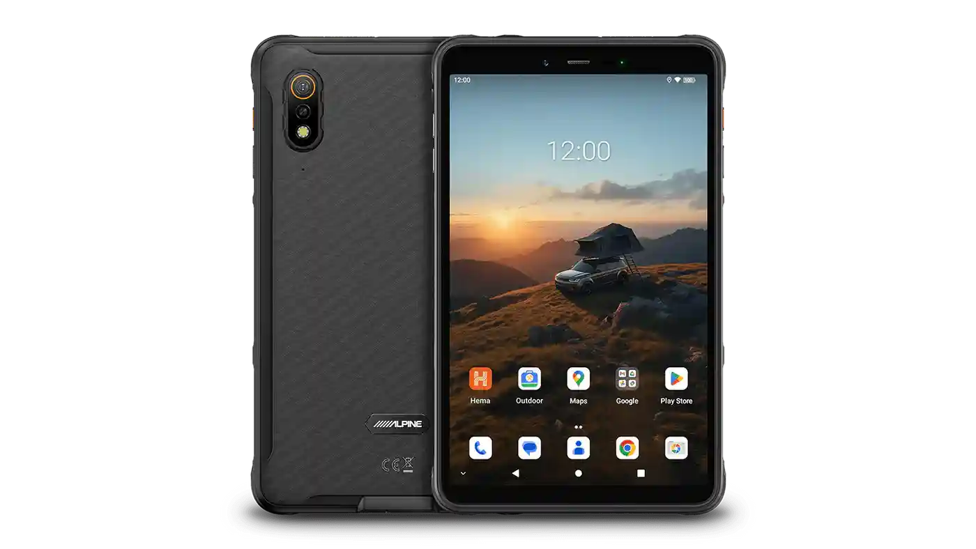 Hema Alpine Z8 Heavy Duty Android Hema Tablet - Includes Mount