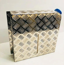 Diesel Tank Cover - Face Mount Right Hand Side - silver