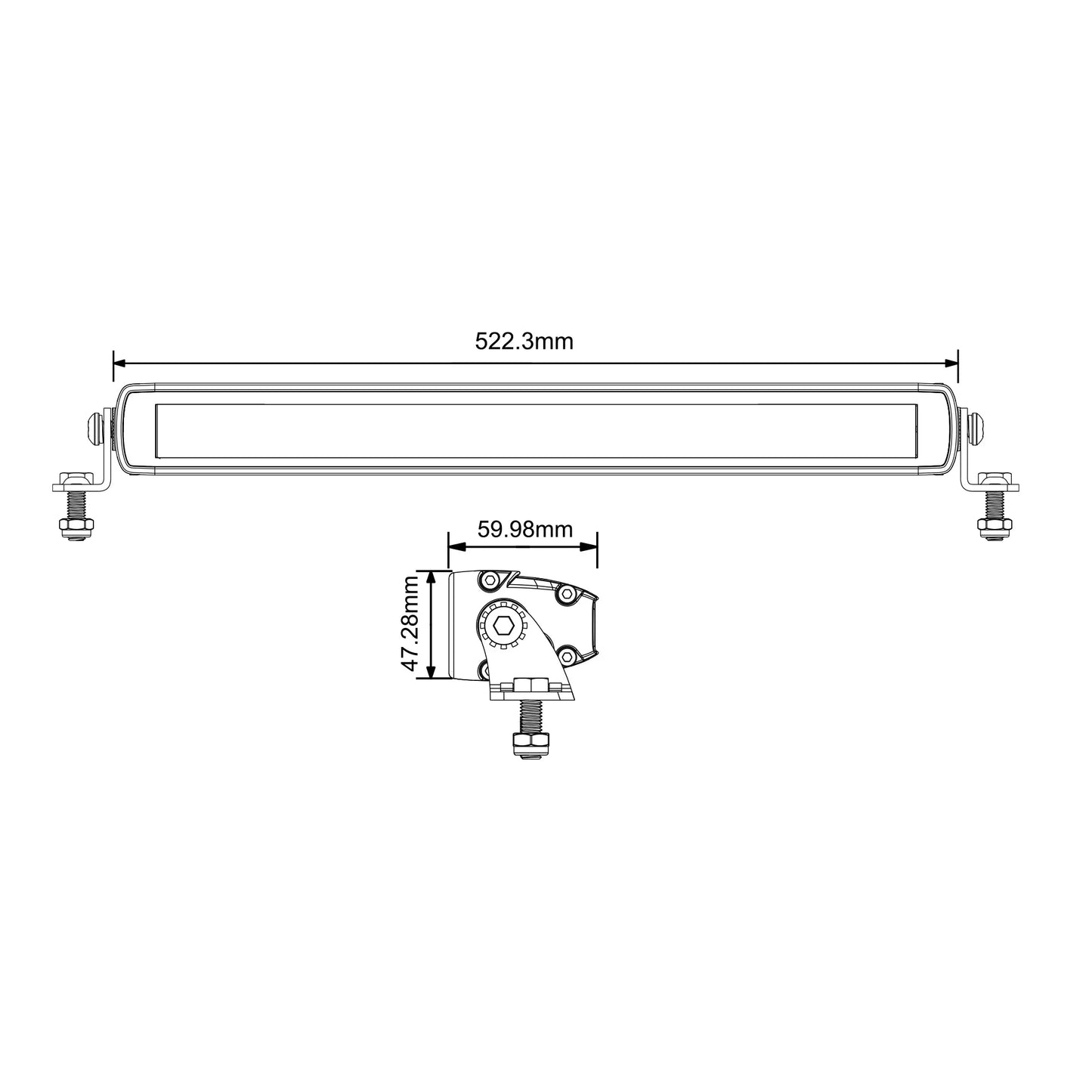 Saber Offroad 20" Light Bar - Combo Beam