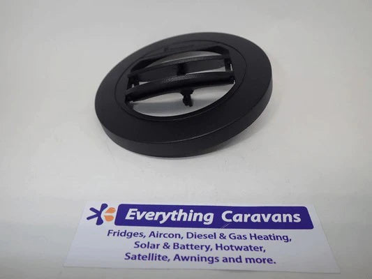 Eberspacher 60mm 65mm Vent Duct Plate Closable Black 221000010072
