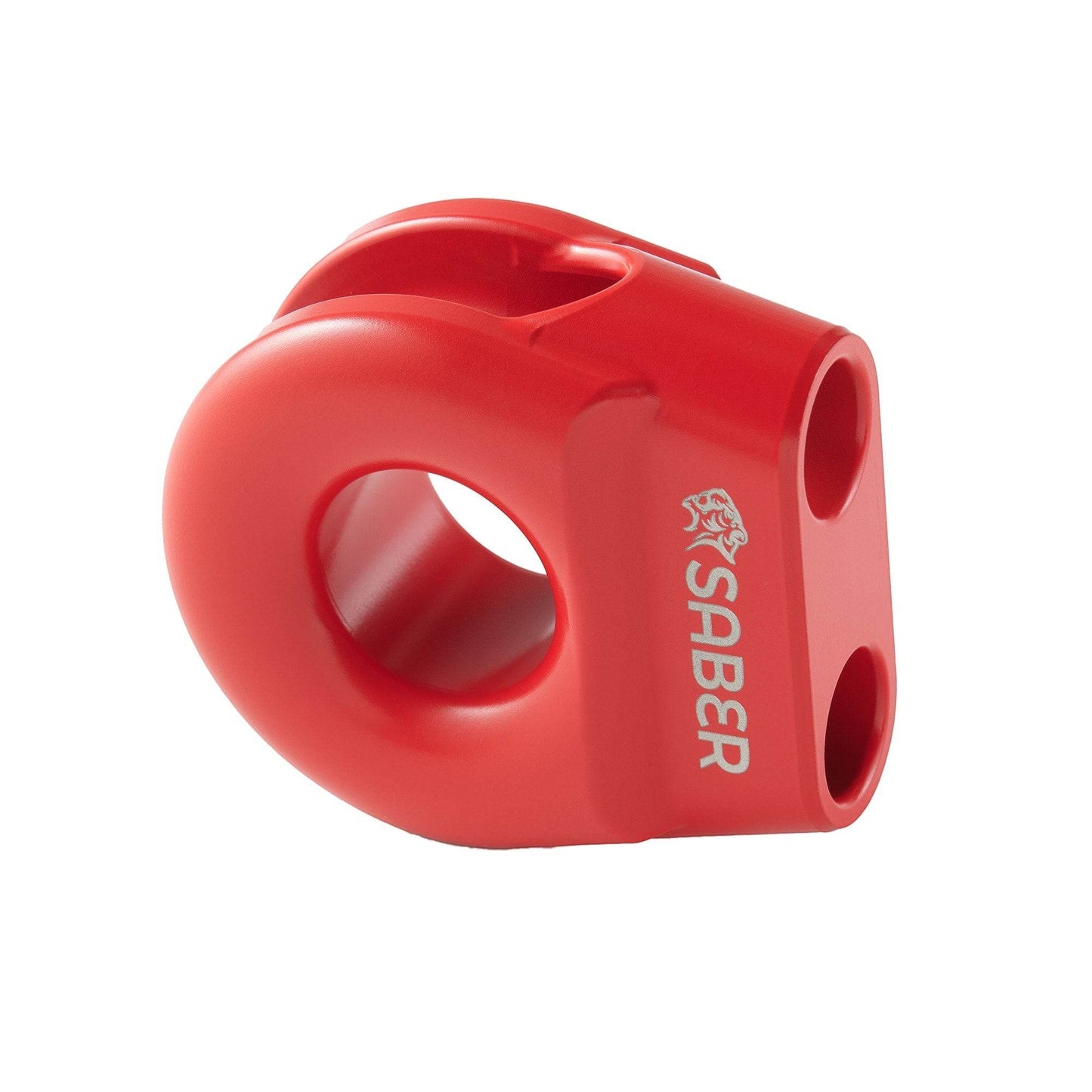 Saber Offroad 6061 Aluminium Spliced Winch Thimble V2 Cerakote Red SBR-SWT2CR
