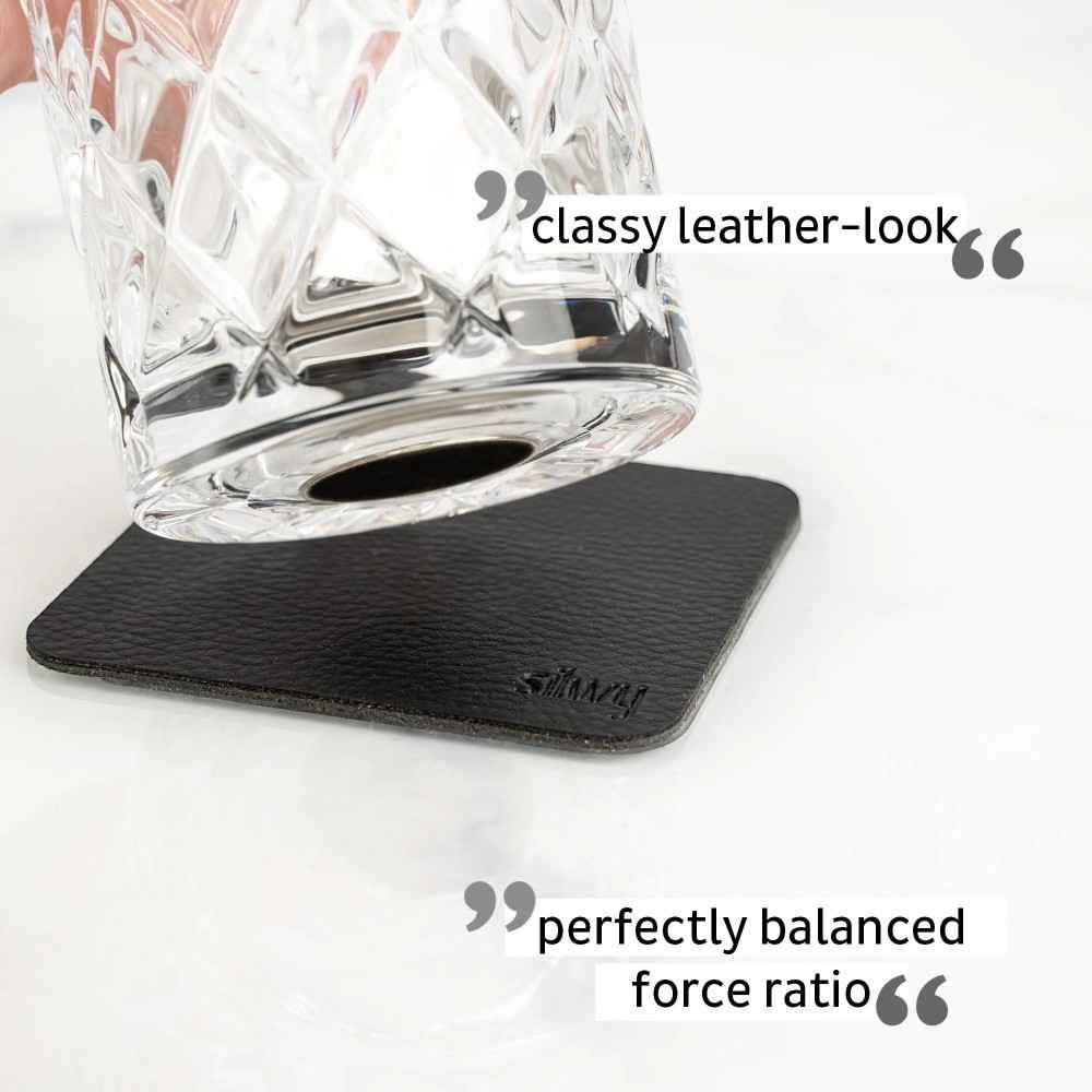 Crystal Magnetic WHISKY Glass by Silwy