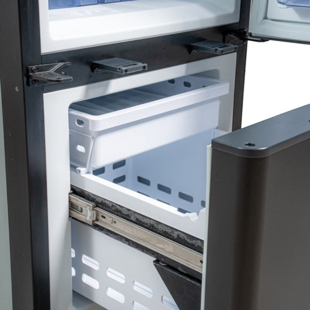 NEW myCOOLMAN Upright 250L Fridge Freezer