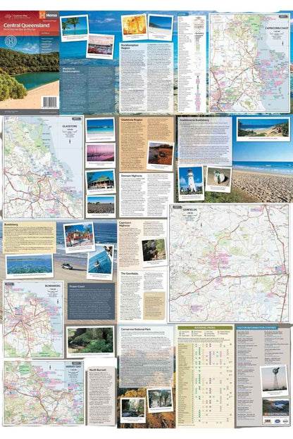 Hema Central Queensland Map